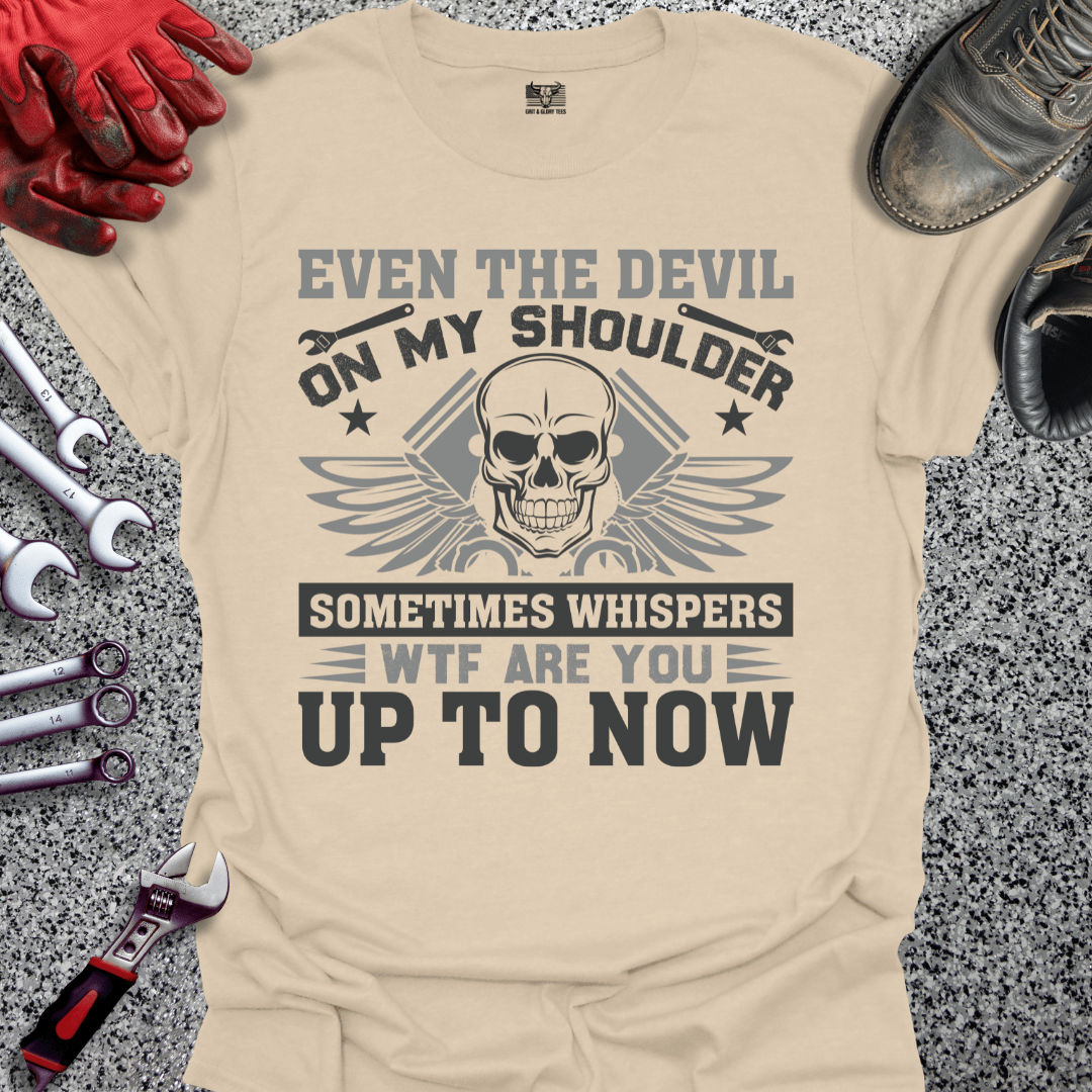 Devil On My Shoulder - Grit and Glory Tees