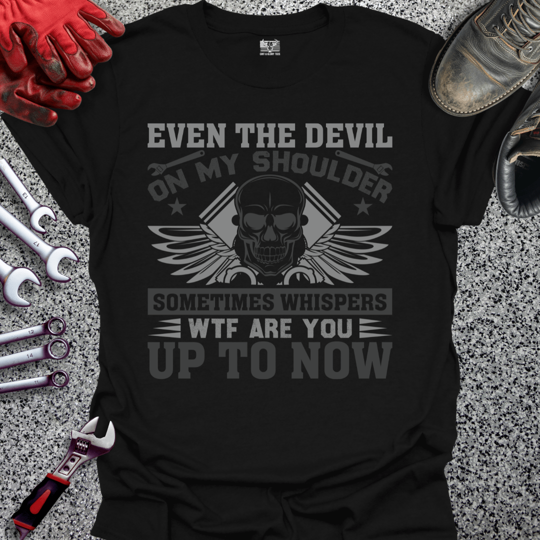 Devil On My Shoulder - Grit and Glory Tees
