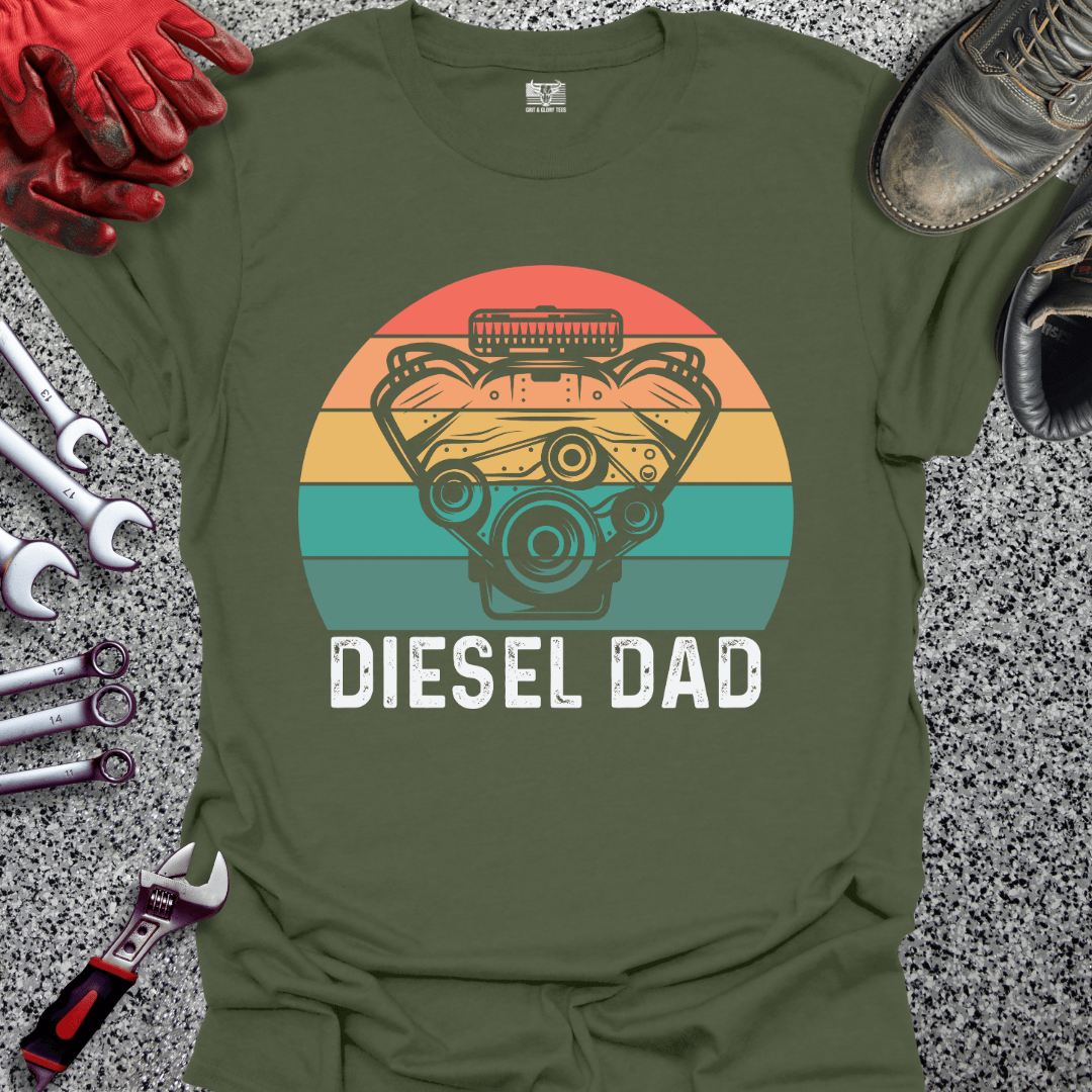 Diesel Dad - Grit and Glory Tees