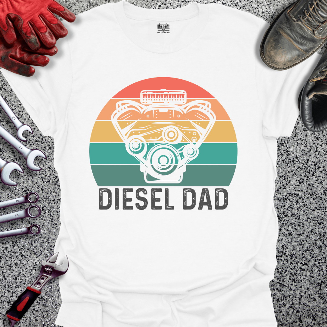 Diesel Dad - Grit and Glory Tees