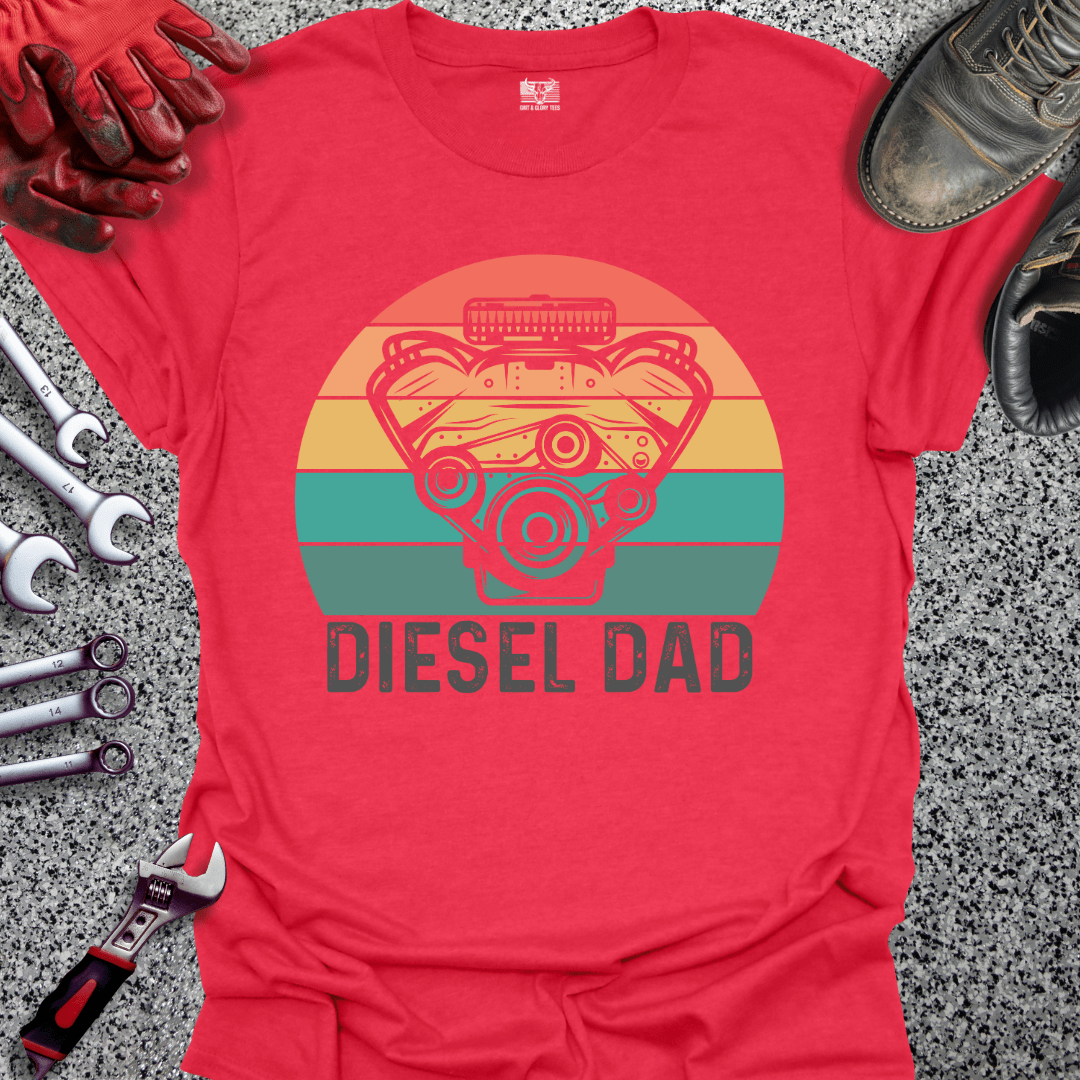 Diesel Dad - Grit and Glory Tees