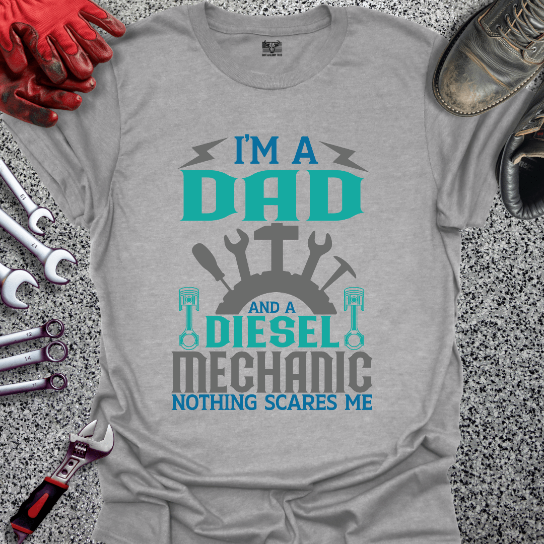 Diesel Mechanic Dad - Grit and Glory Tees