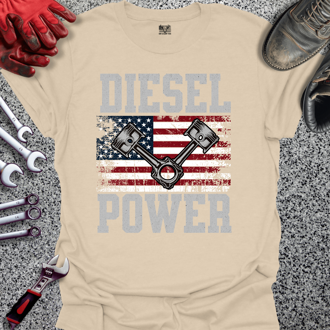 Diesel Power - Grit and Glory Tees