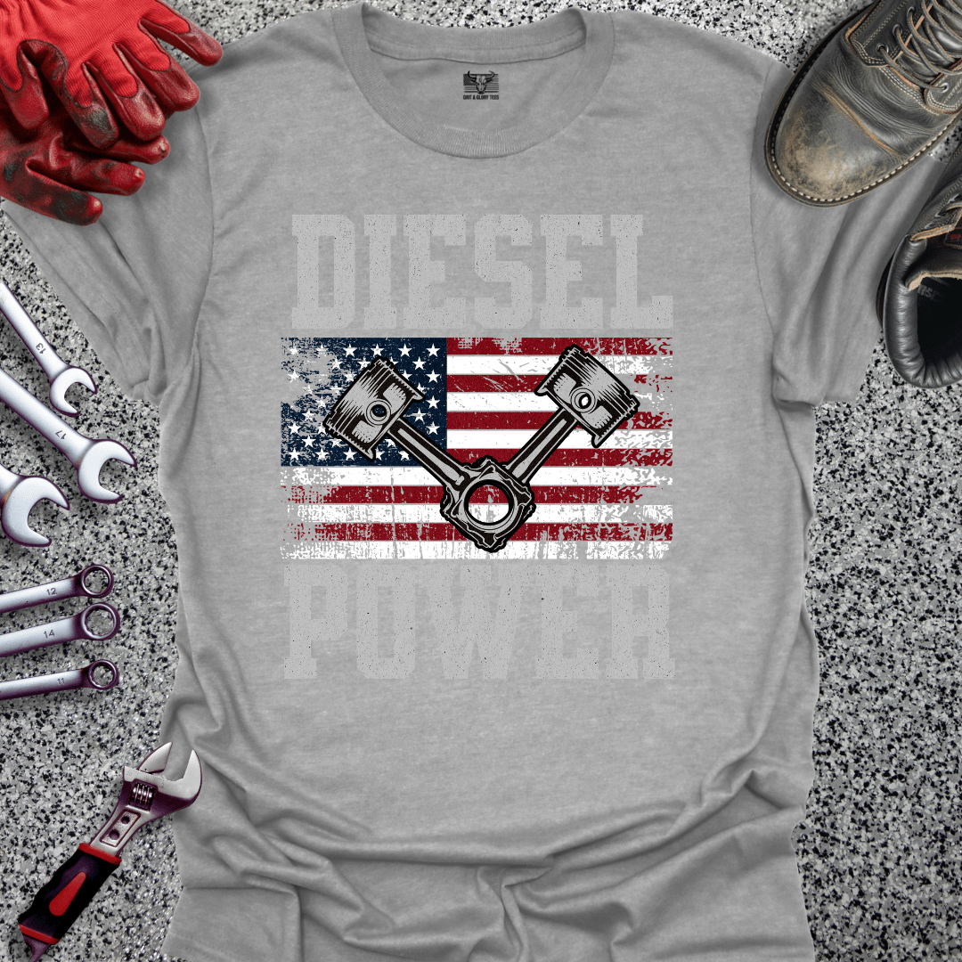 Diesel Power - Grit and Glory Tees