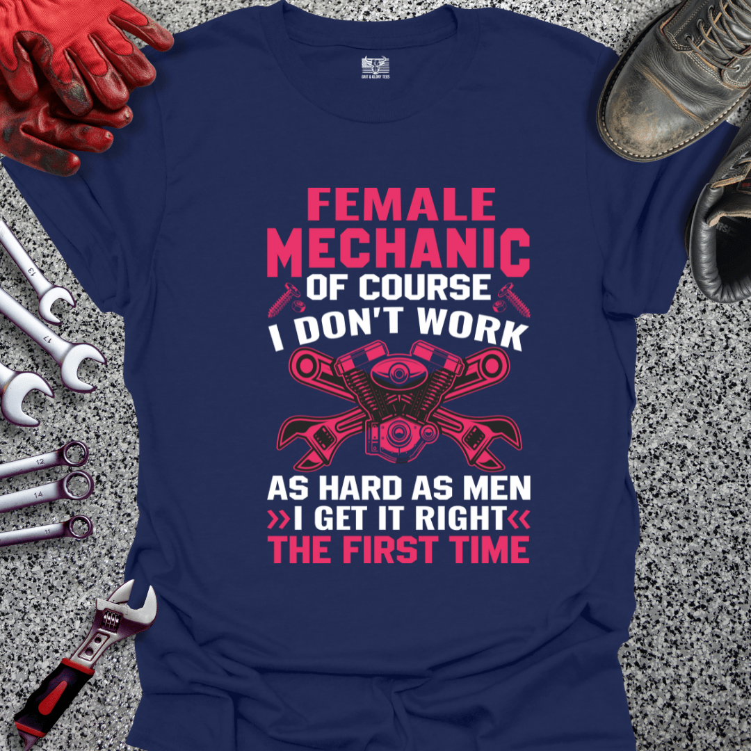 Female Right The First Time - Grit and Glory Tees