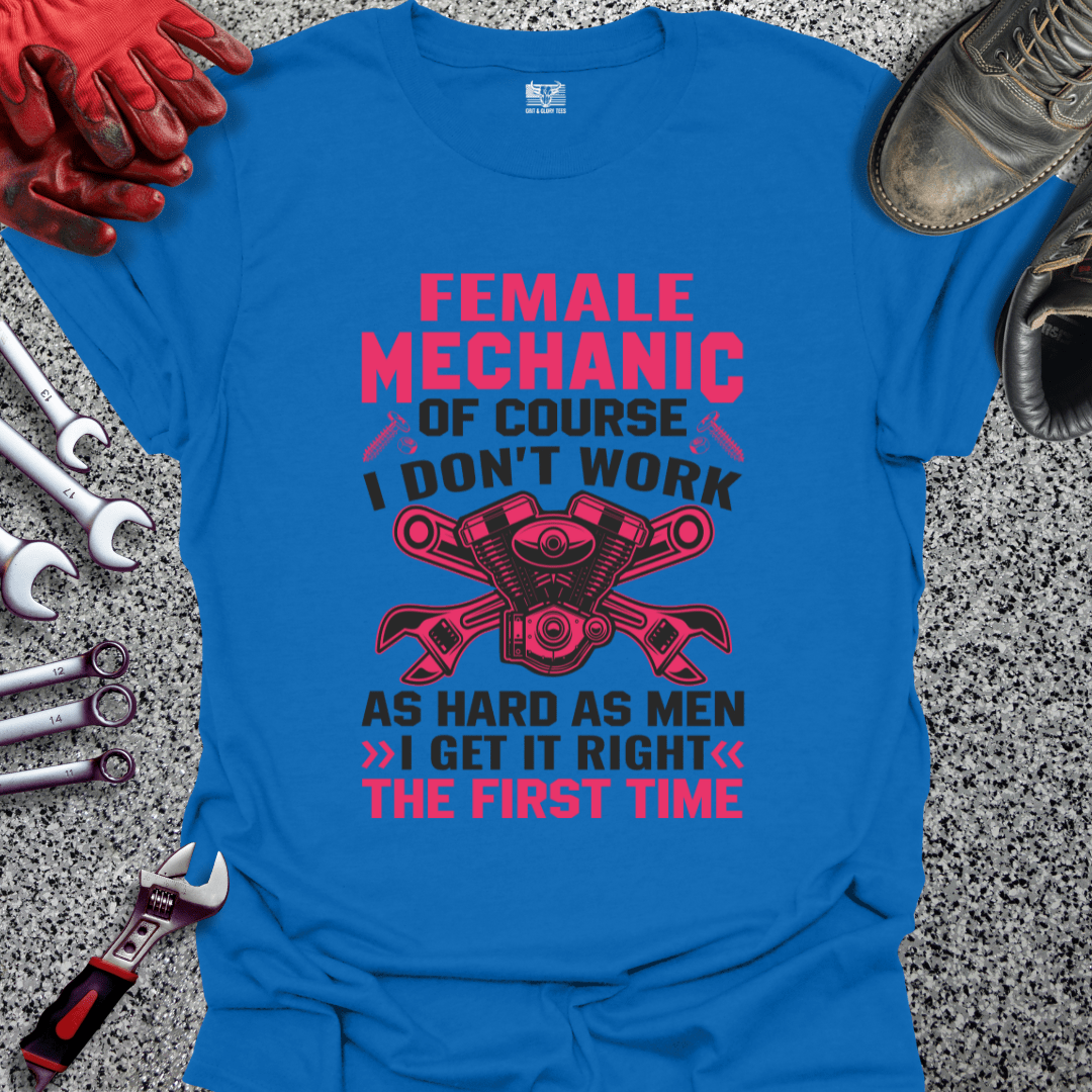 Female Right The First Time - Grit and Glory Tees