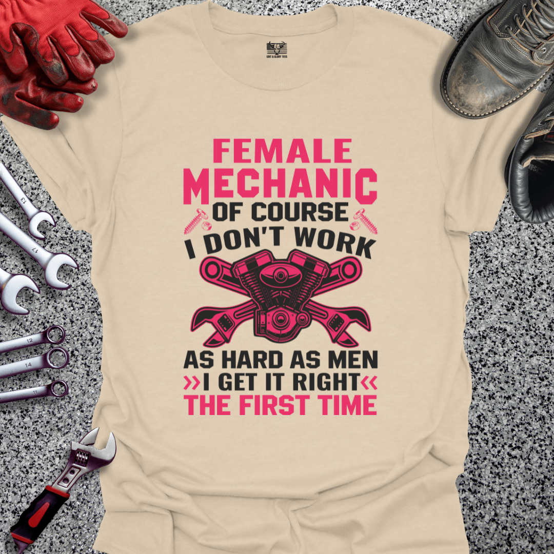Female Right The First Time - Grit and Glory Tees