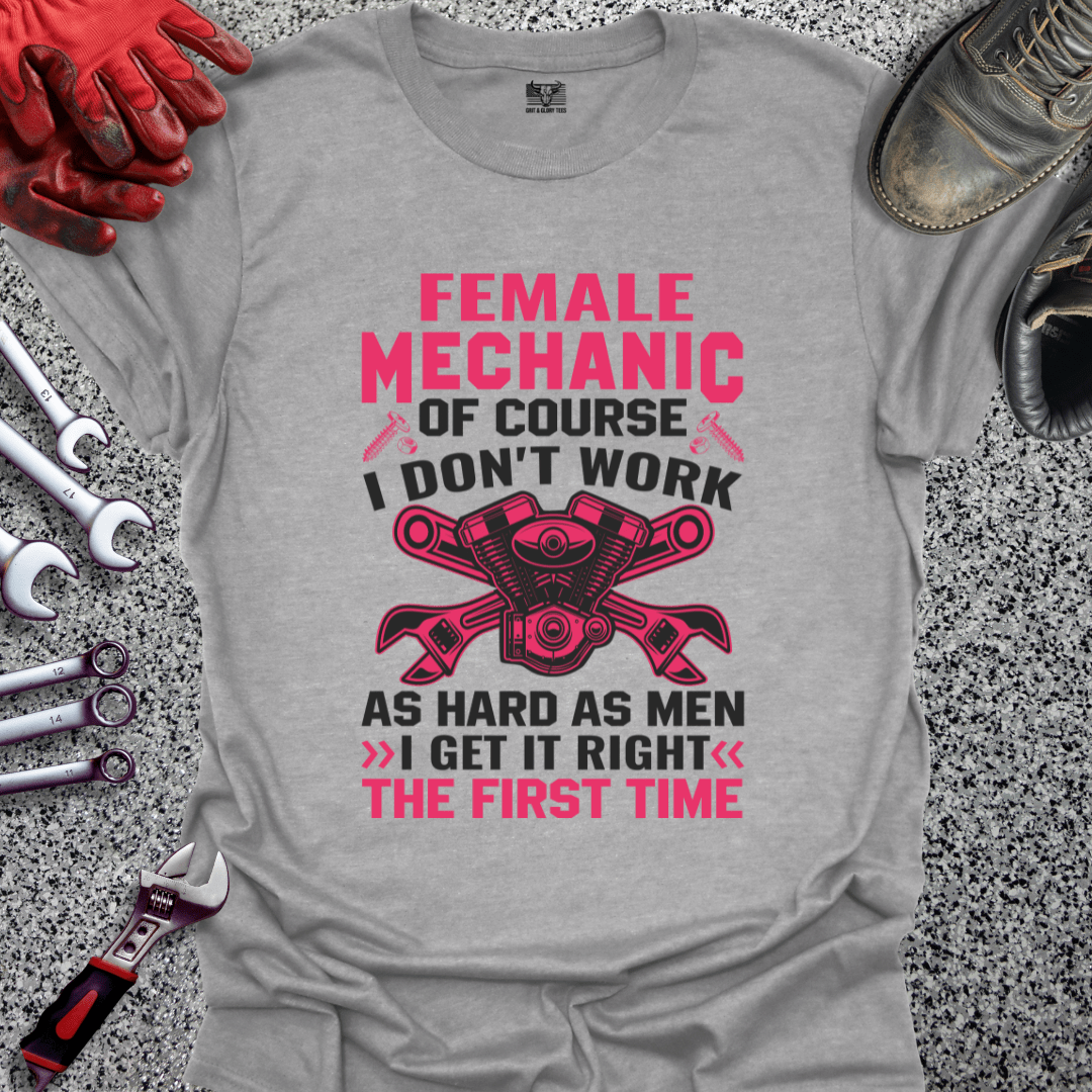 Female Right The First Time - Grit and Glory Tees