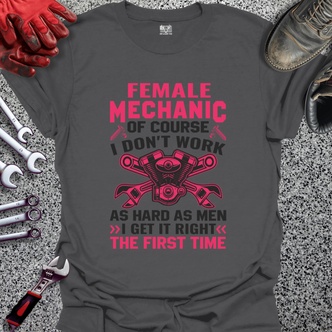 Female Right The First Time - Grit and Glory Tees