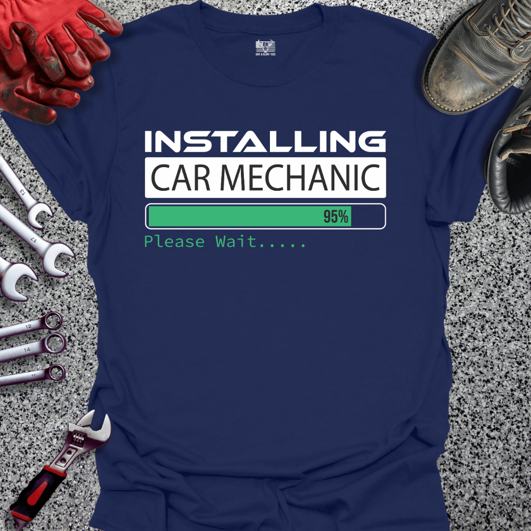 Installing Car Mechanic - Grit and Glory Tees