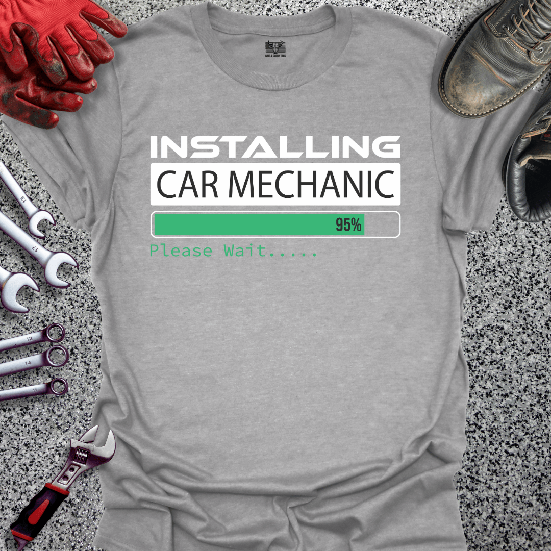 Installing Car Mechanic - Grit and Glory Tees