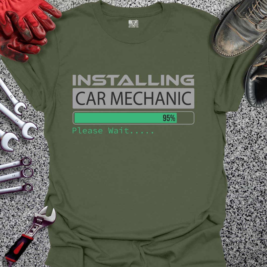 Installing Car Mechanic - Grit and Glory Tees