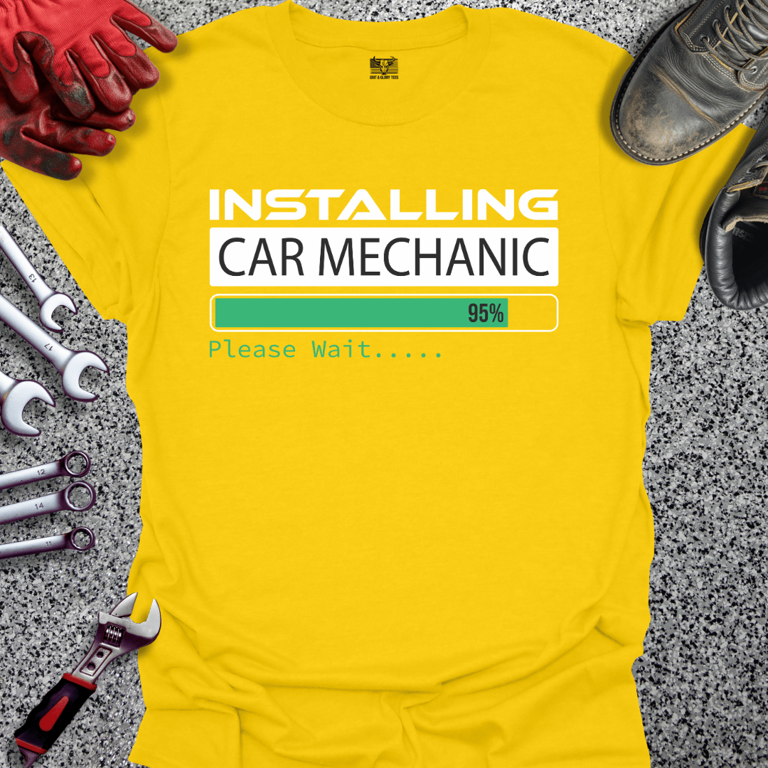 Installing Car Mechanic - Grit and Glory Tees