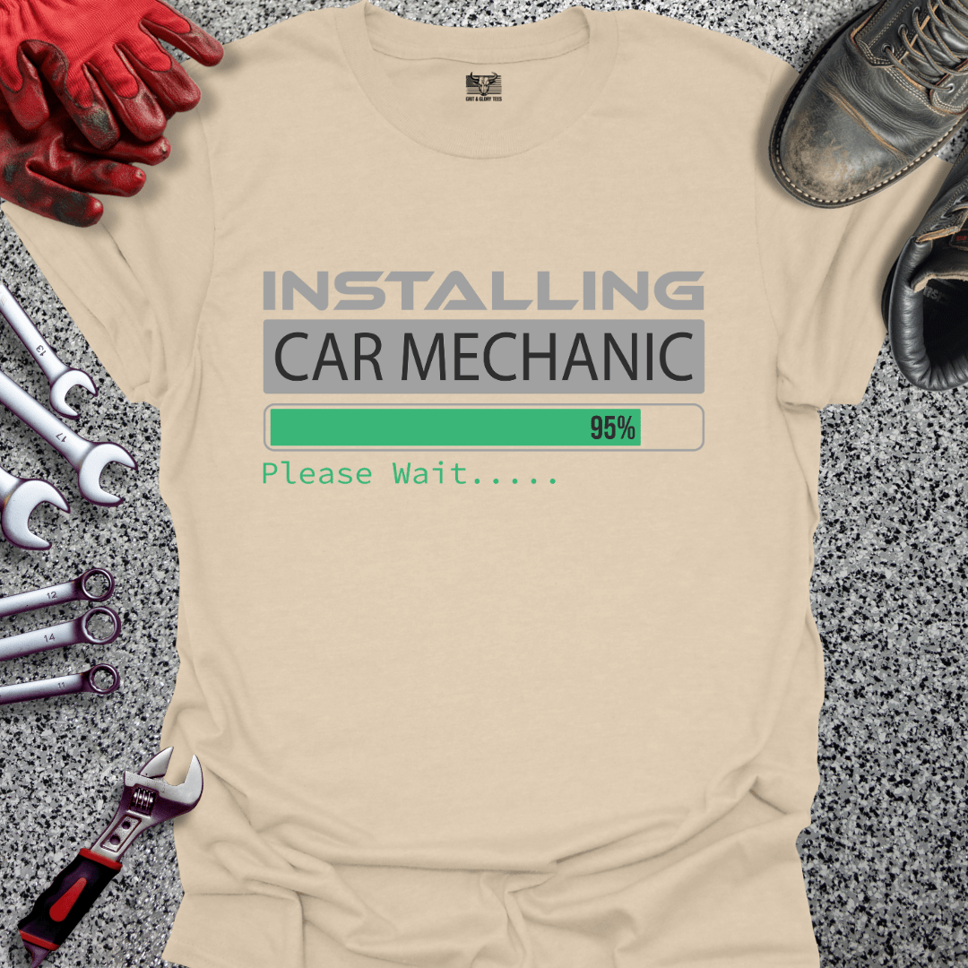Installing Car Mechanic - Grit and Glory Tees