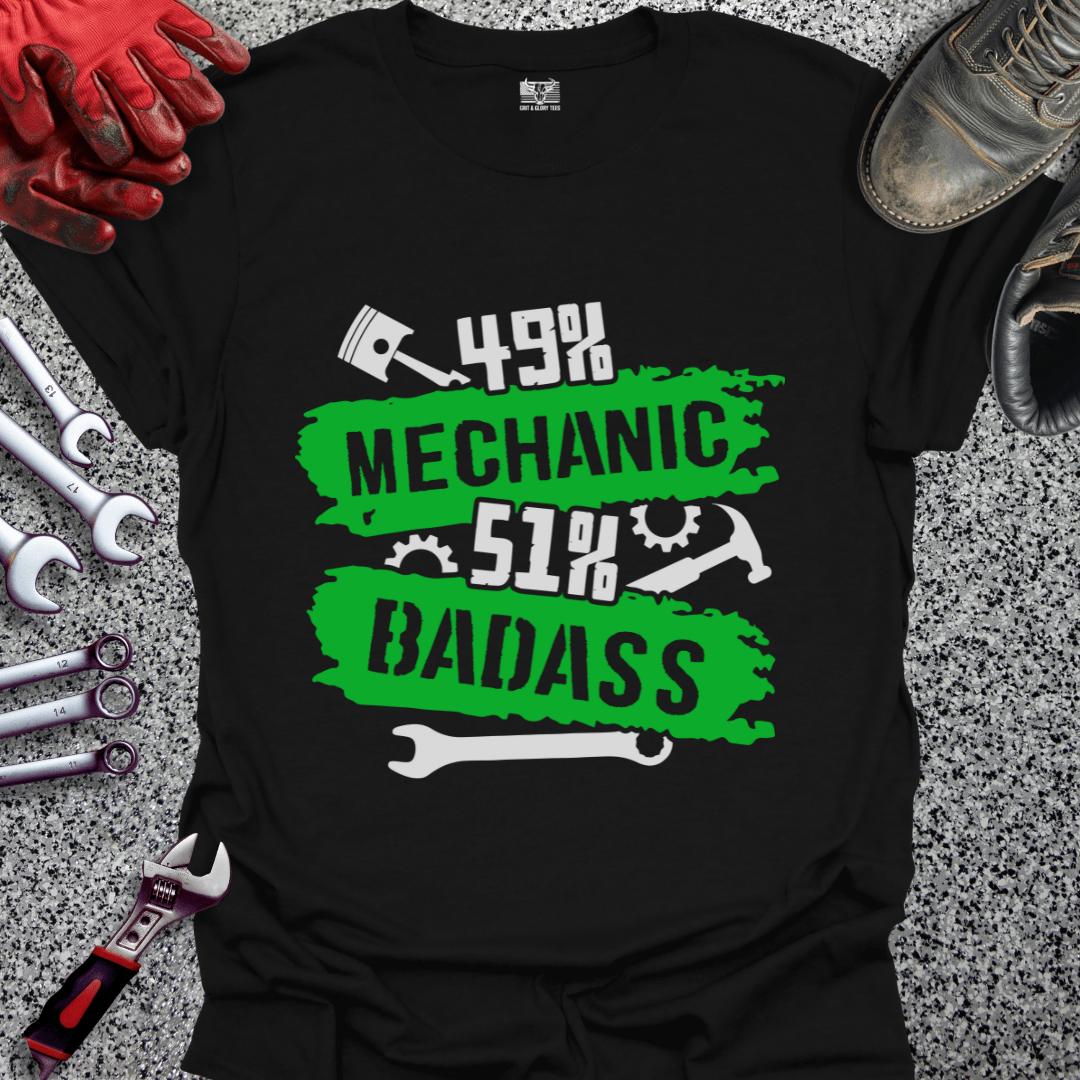 Mechanic Badass - Grit and Glory Tees