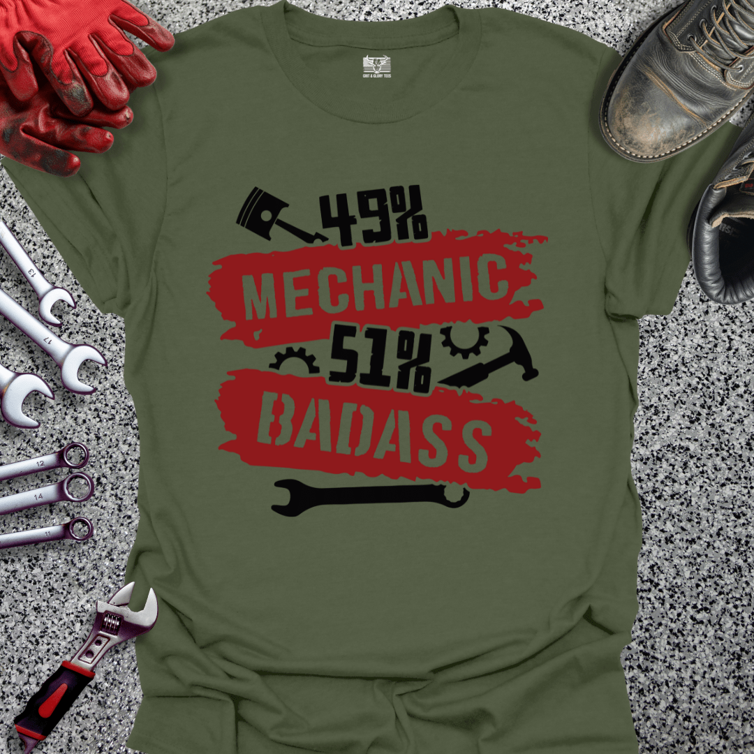 Mechanic Badass - Grit and Glory Tees