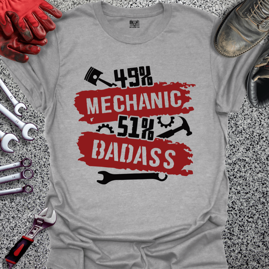 Mechanic Badass - Grit and Glory Tees