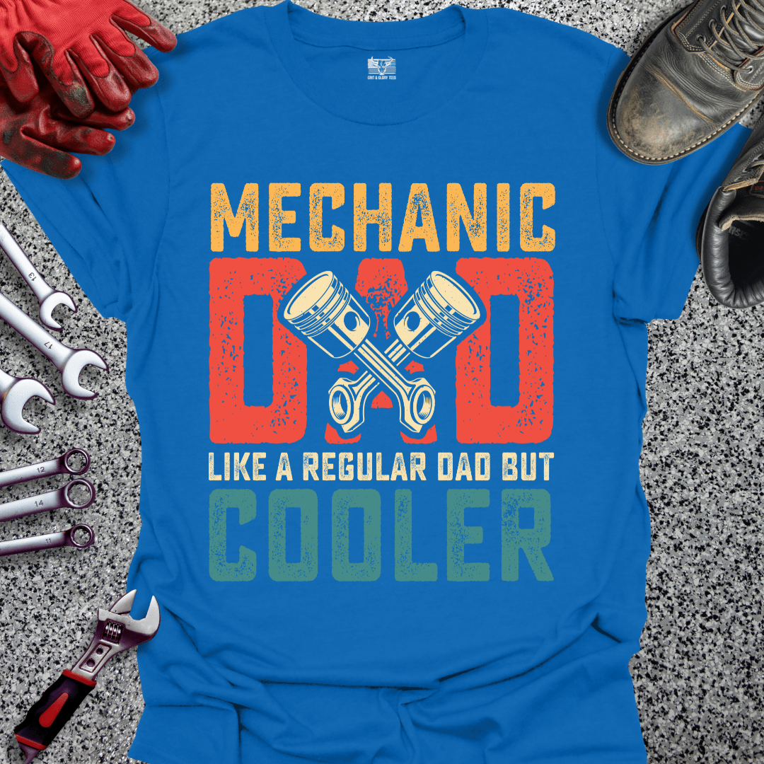 Mechanic Dad Cooler - Grit and Glory Tees