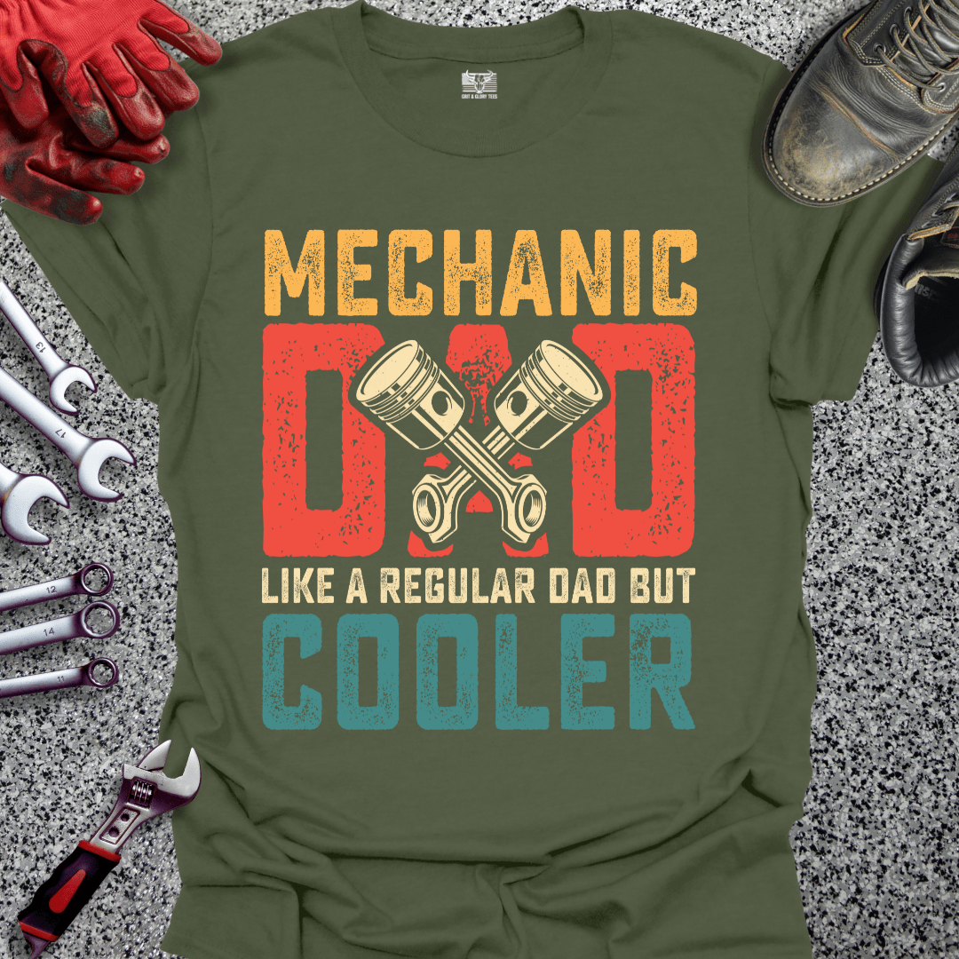 Mechanic Dad Cooler - Grit and Glory Tees