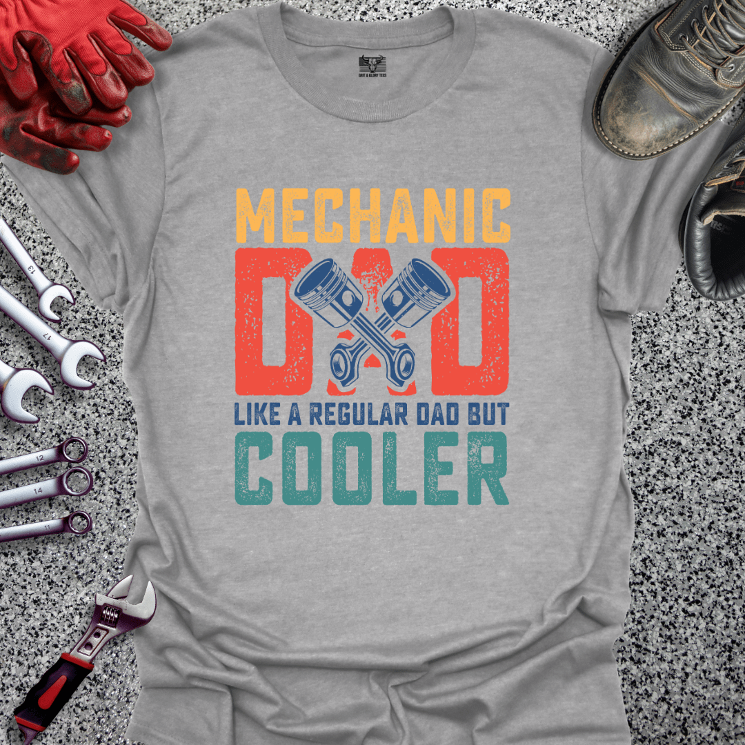 Mechanic Dad Cooler - Grit and Glory Tees