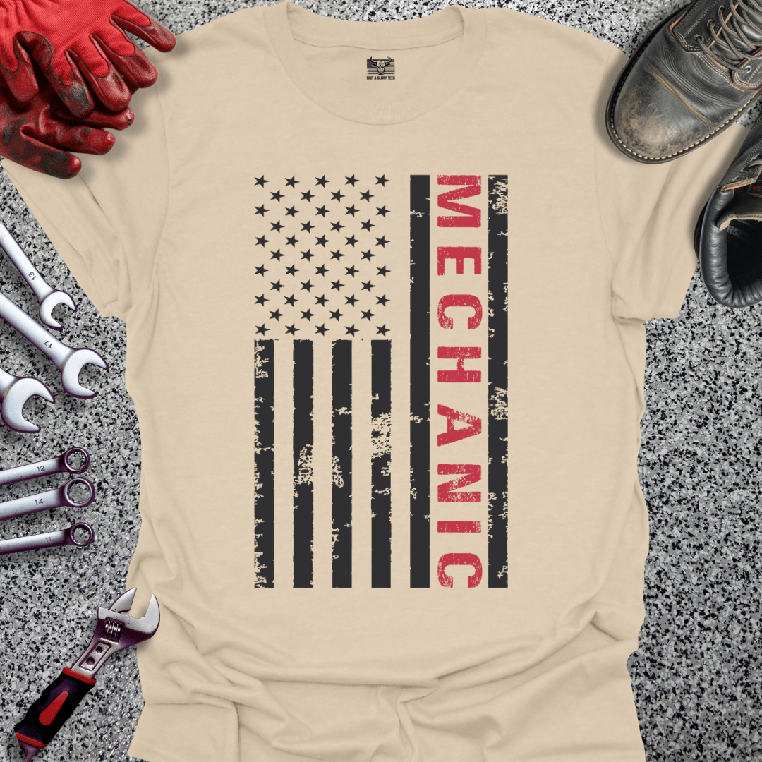 Mechanic Flag - Grit and Glory Tees
