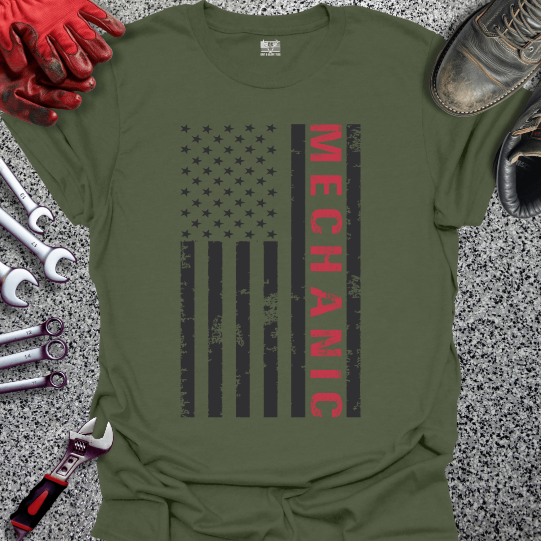 Mechanic Flag - Grit and Glory Tees