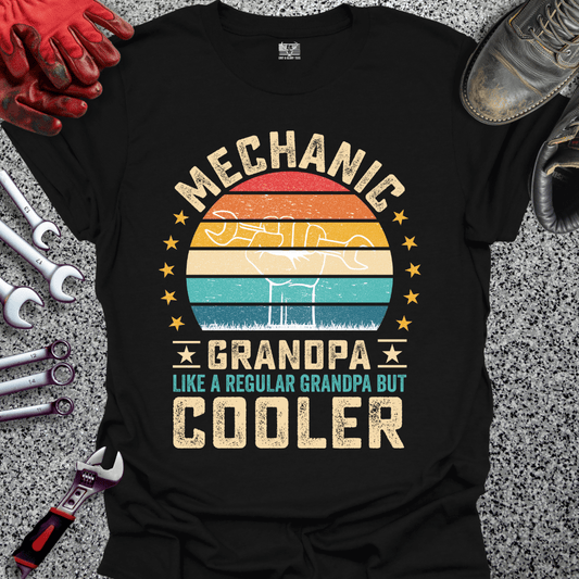 Mechanic Grandpa Cooler - Grit and Glory Tees