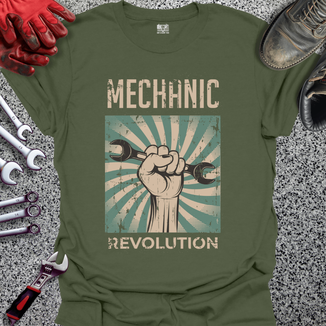 Mechanic Revolution - Grit and Glory Tees