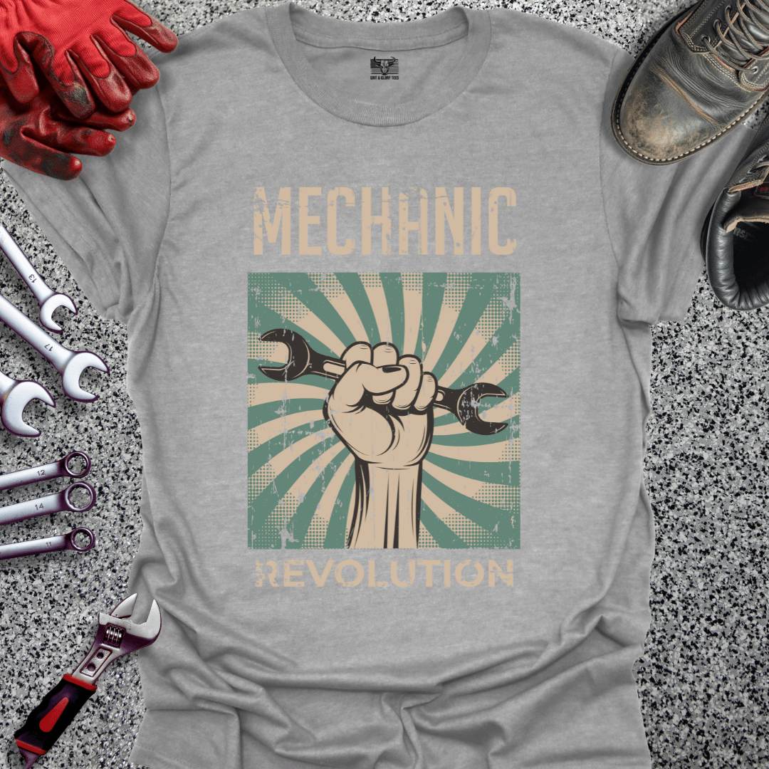 Mechanic Revolution - Grit and Glory Tees