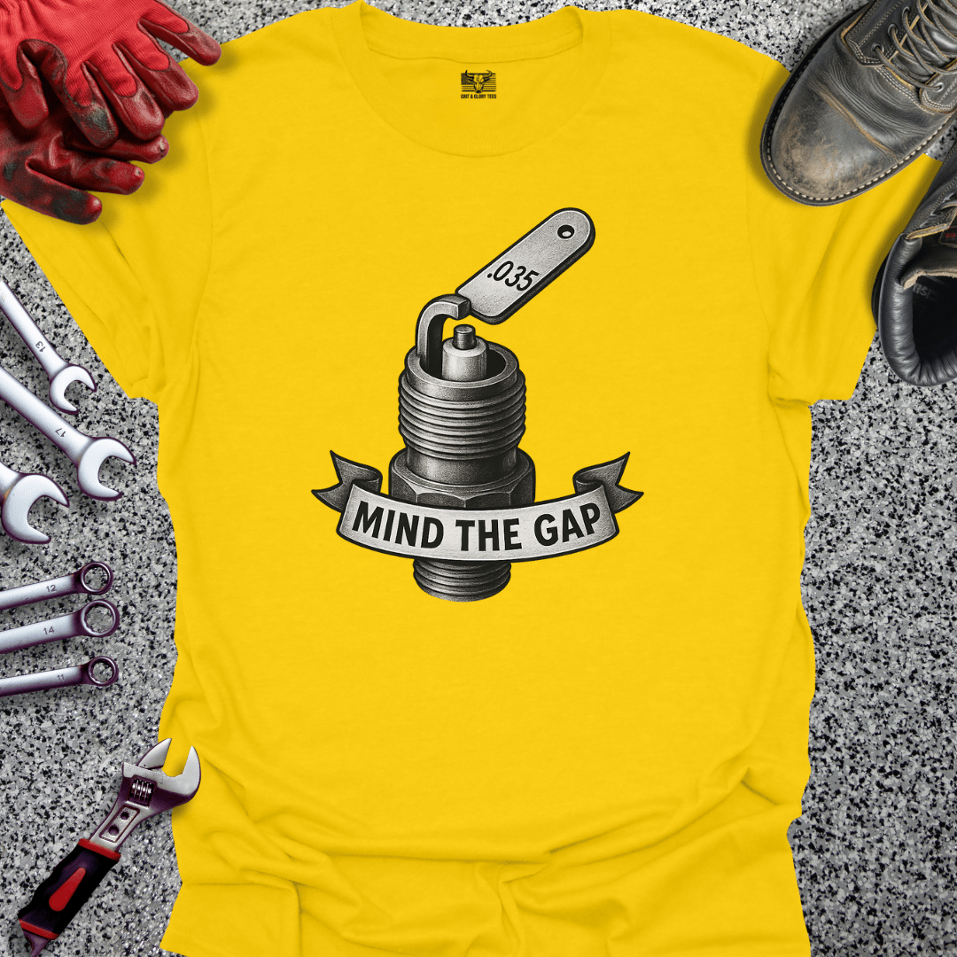 Mind The Gap - Grit and Glory Tees