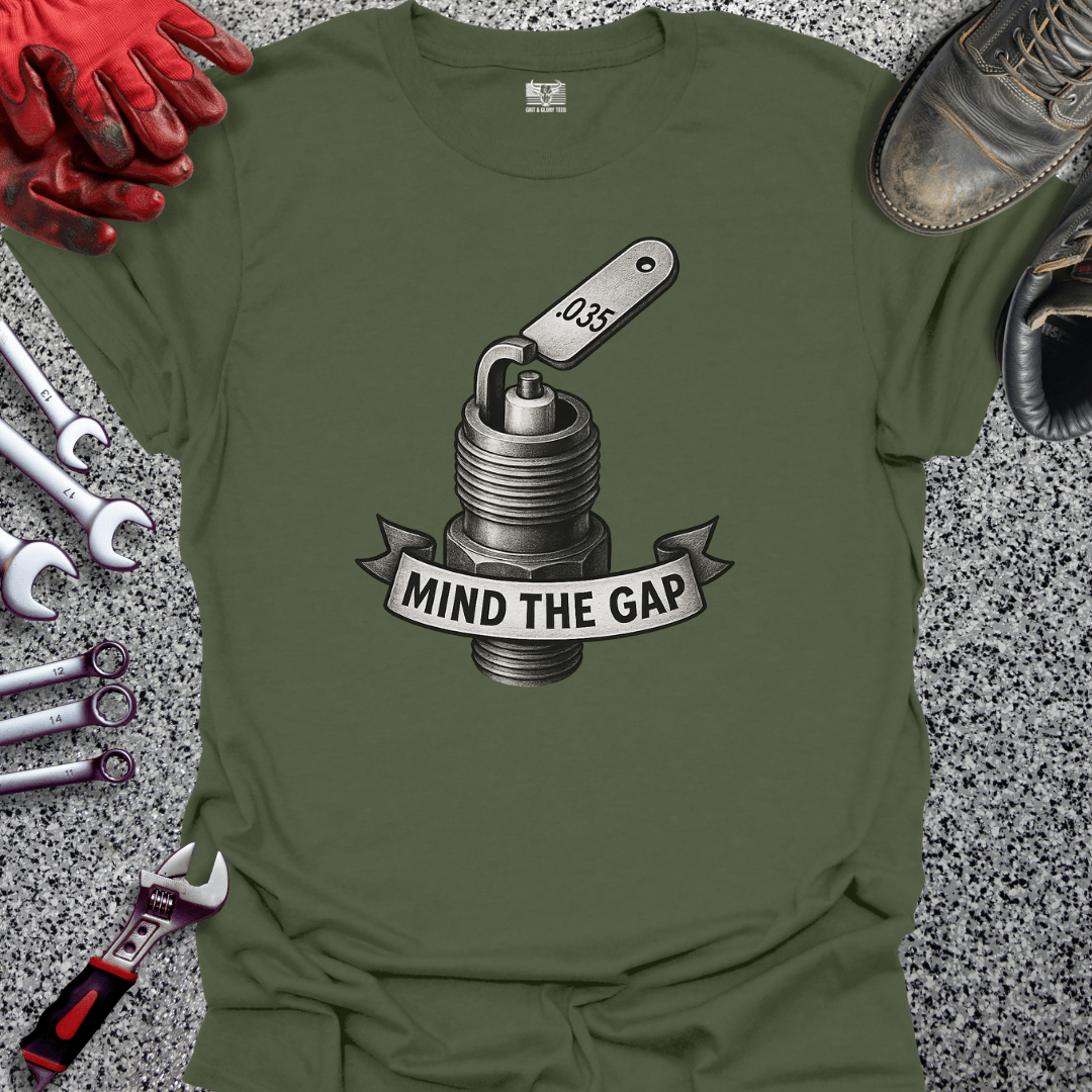 Mind The Gap - Grit and Glory Tees