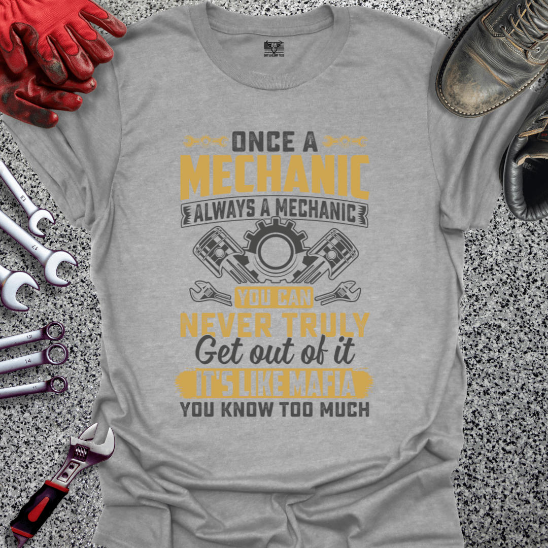 Once A Mechanic - Grit and Glory Tees