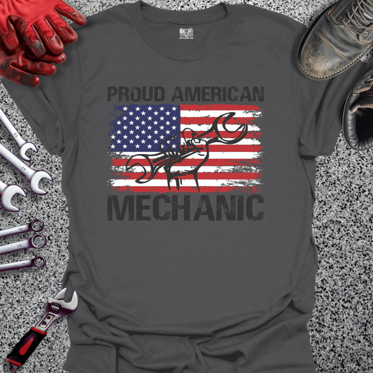Proud American Mechanic - Grit and Glory Tees