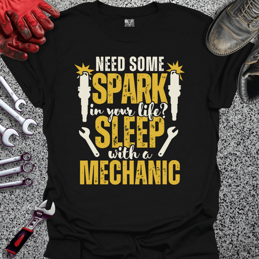 Sleep With A Mechanic - Grit and Glory Tees