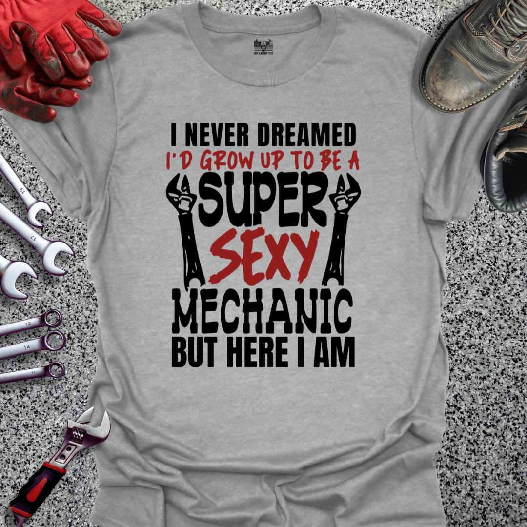 Super Sexy Mechanic - Grit and Glory Tees