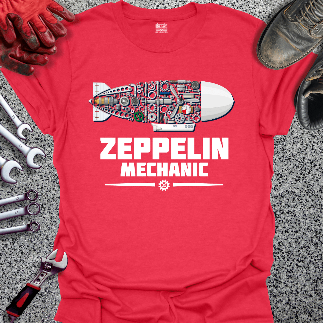 Zeppelin Mechanic Parts - Grit and Glory Tees