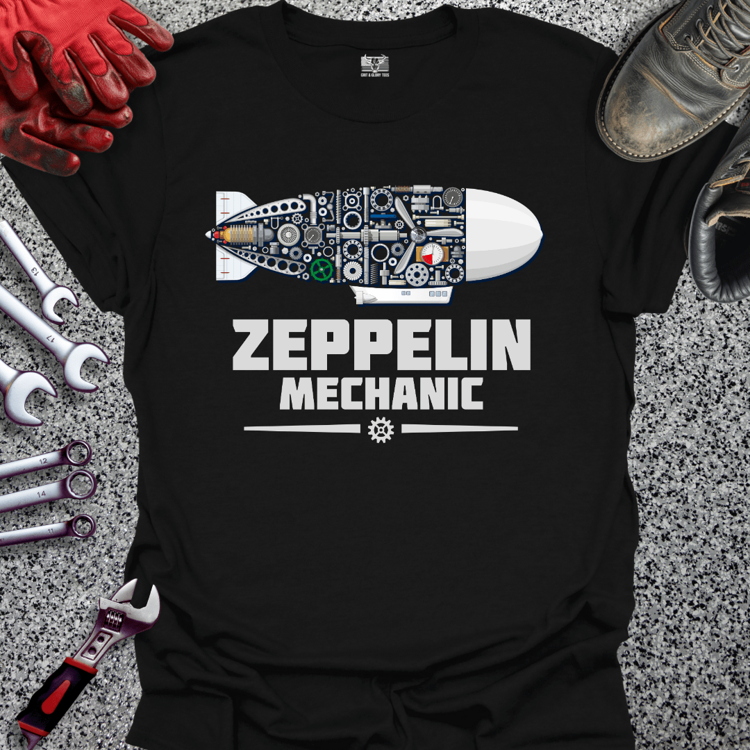 Zeppelin Mechanic Parts - Grit and Glory Tees