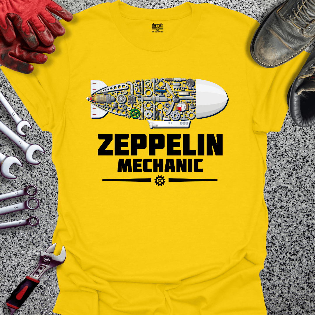 Zeppelin Mechanic Parts - Grit and Glory Tees