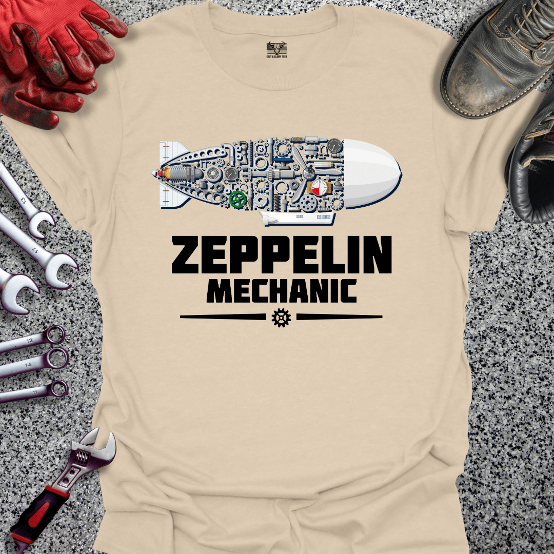 Zeppelin Mechanic Parts - Grit and Glory Tees