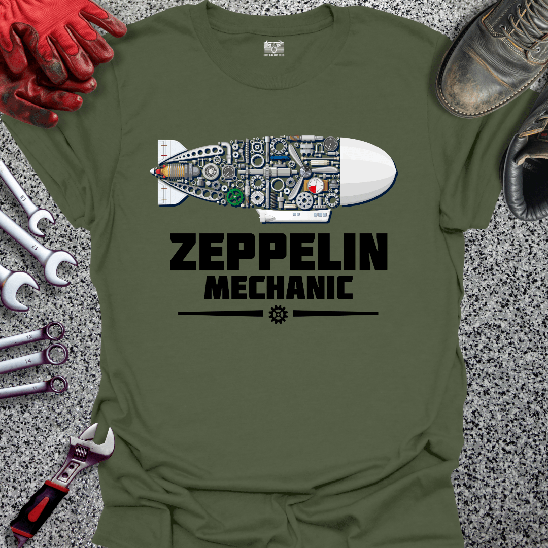 Zeppelin Mechanic Parts - Grit and Glory Tees