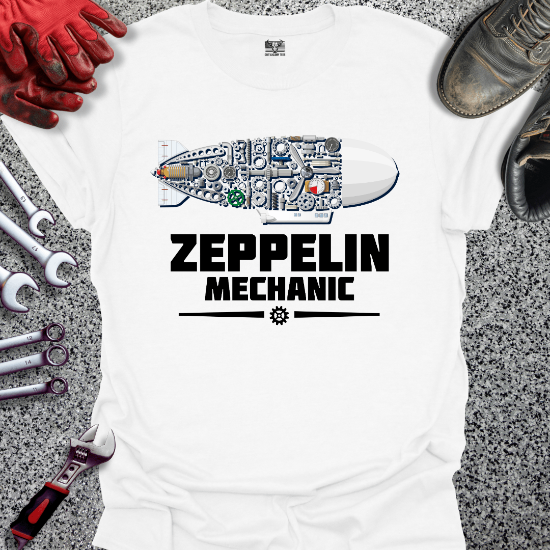 Zeppelin Mechanic Parts - Grit and Glory Tees